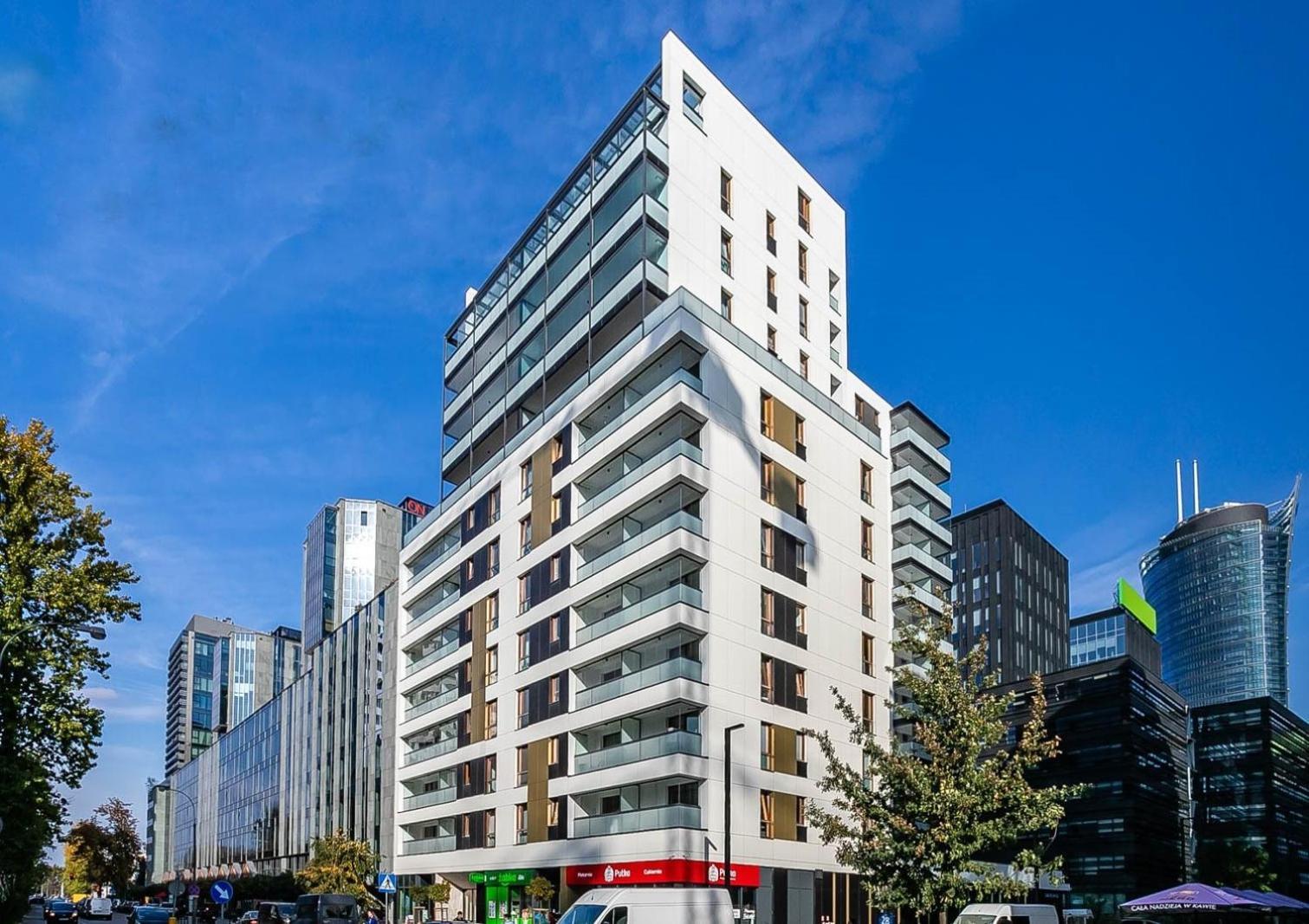 Vista Residence Spire Varsovia Exterior foto